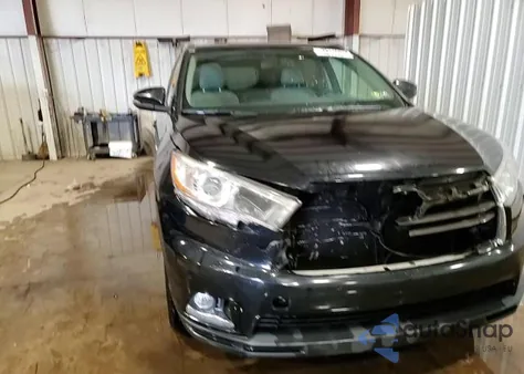2015 Toyota Highlander Limited from USA, damaged, VIN 5TDDKRFH0FS134350